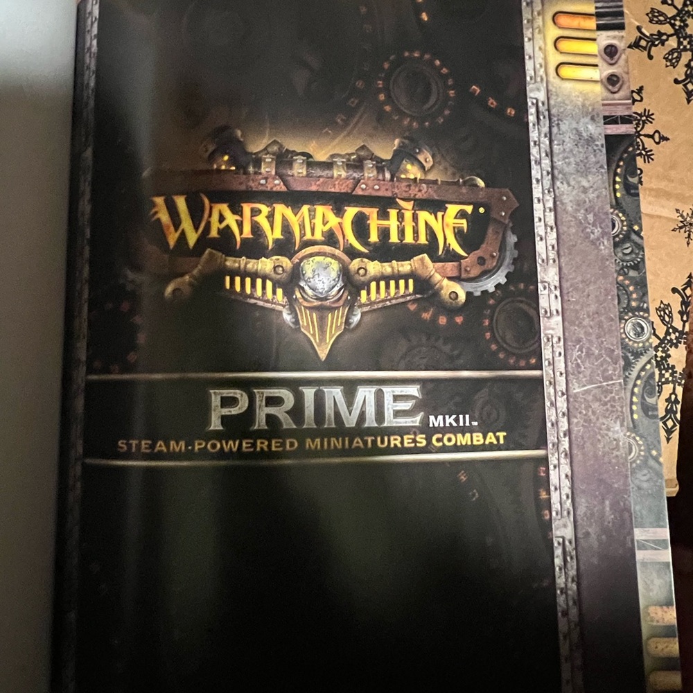 Machine Prime Mk II Rulebook - Steam Powered Miniatures Strategy Guide - Picture 4 of 7